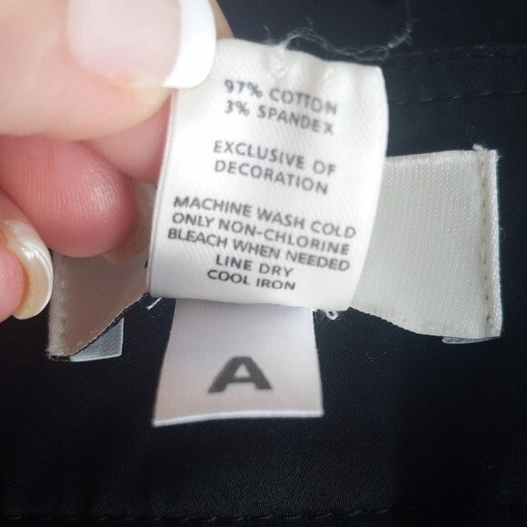 Ann Taylor LOFT black fitted pantsuit (Julie trousers) EUC - size 10 - Picture 9 of 10